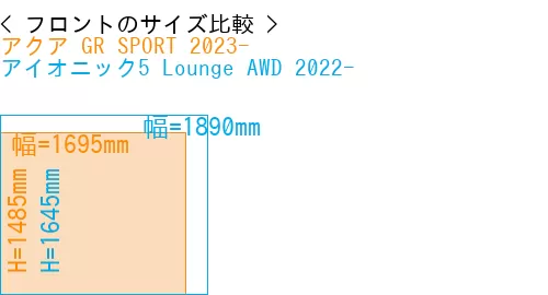 #アクア GR SPORT 2023- + アイオニック5 Lounge AWD 2022-